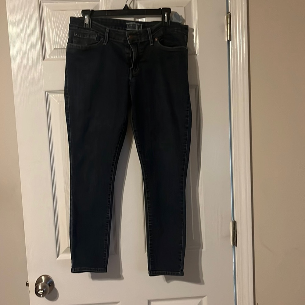 Dark Levi Modern Skinny Jeans
